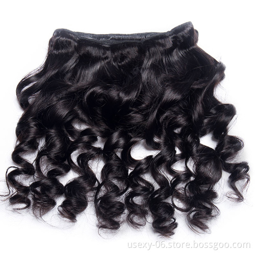 Wholesale cuticle aligned virgin hair vendors loose wave brazilian unprocessed raw hair bundles with closure